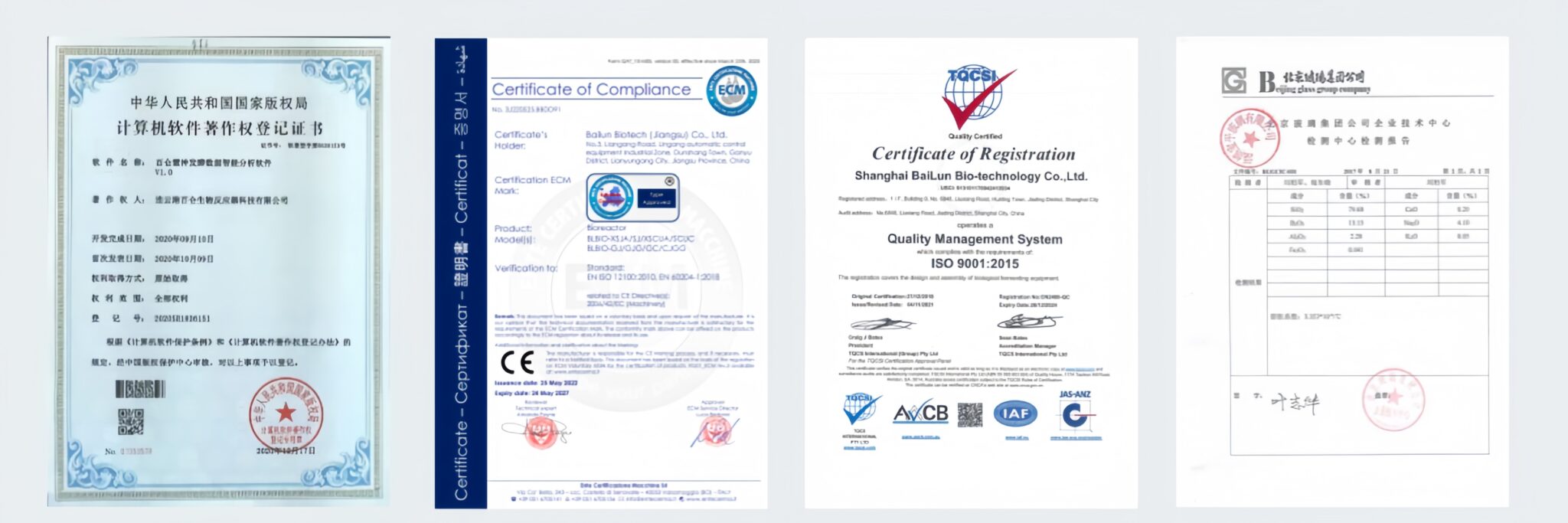 Certificates